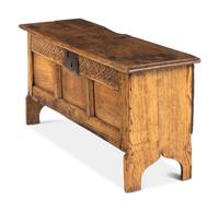 A William and Mary Oak Coffer
