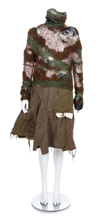 Junya Watanabe for Comme des Garçons Two-Piece Ensemble, F/W 2006 Size label: Medium