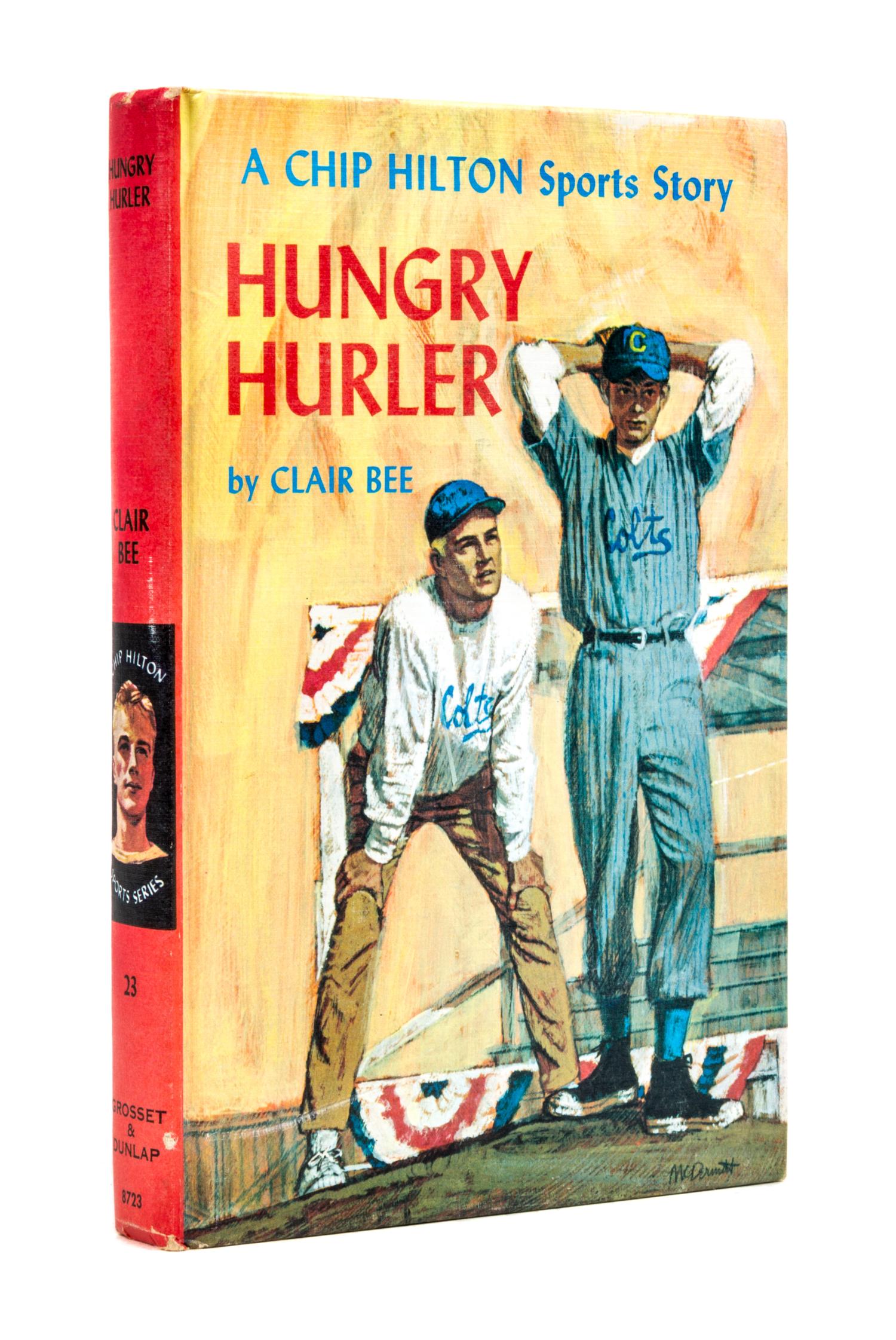 BEE, CLAIRE. A complete run (23 vols.) from the Chip Hilton Sports Series. New York, various dates, including the Hungry Hurler.