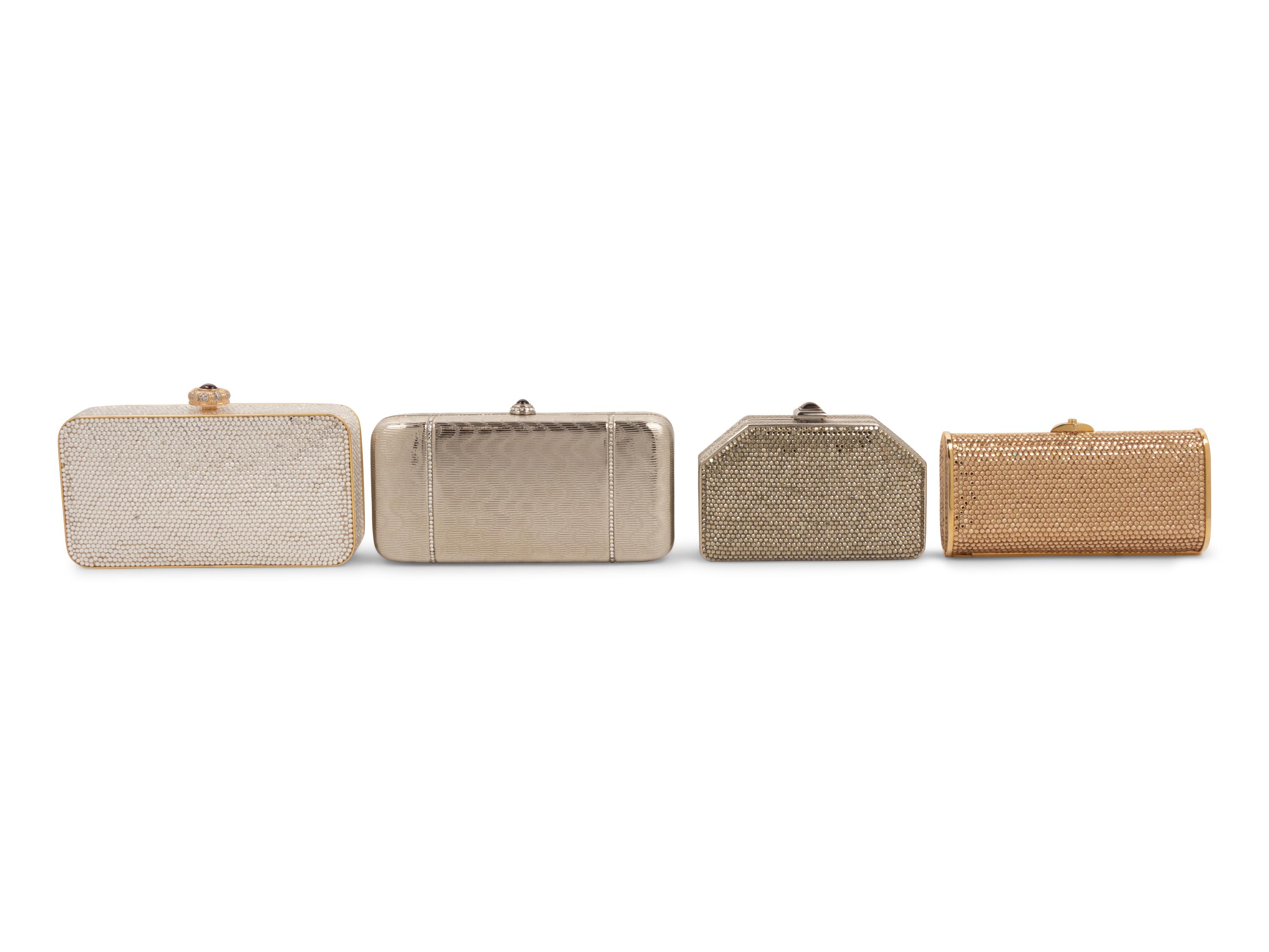 Four Judith Leiber Minaudière Bags