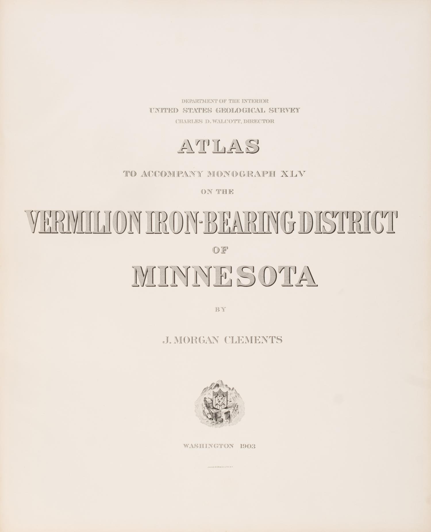 [Americana] Group of 4 Atlases Relating to the United States Geological Survey