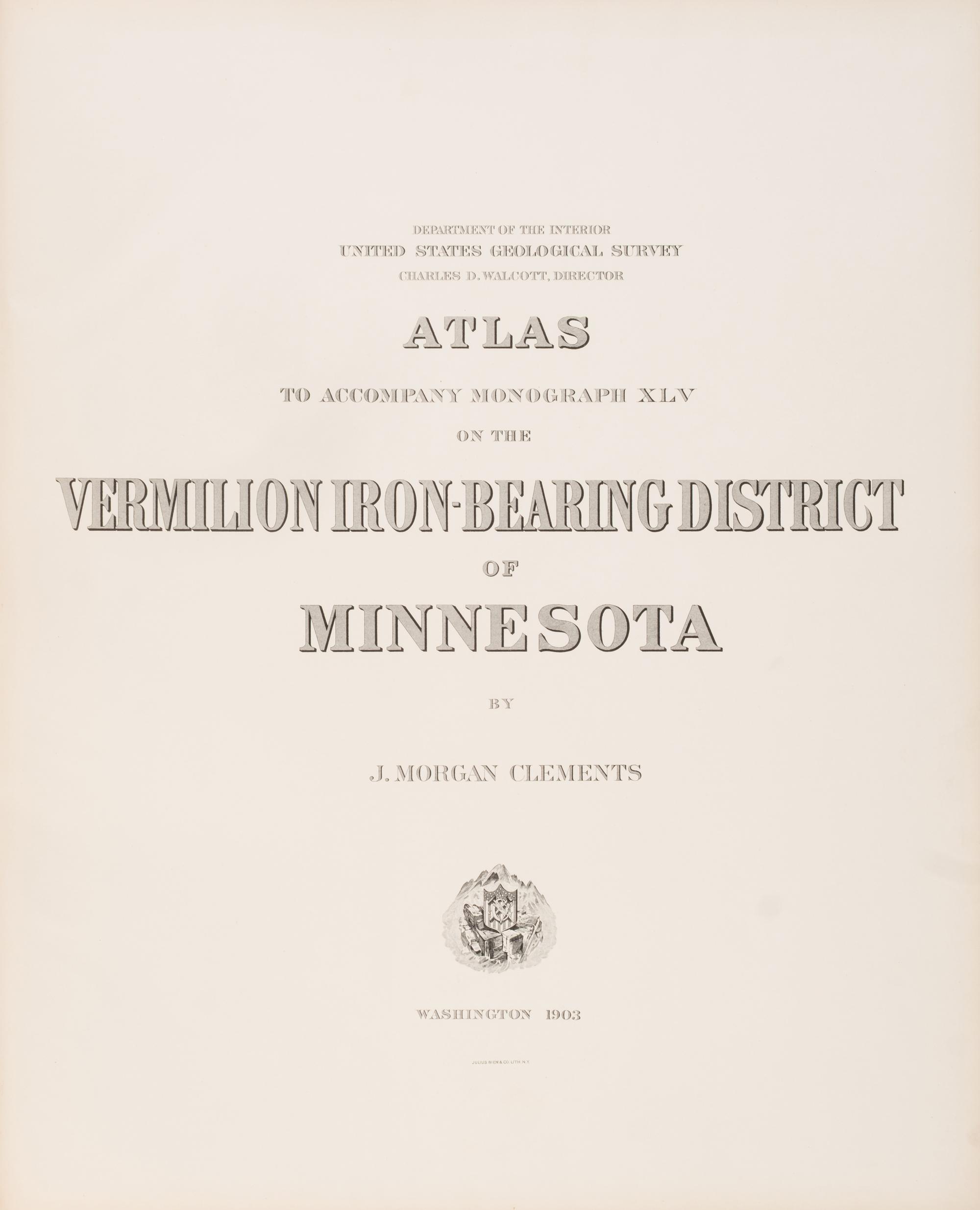 [Americana] Group of 4 Atlases Relating to the United States Geological Survey