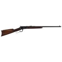 ** Winchester Model 1892 with Button Magazine and Replaced Barrel