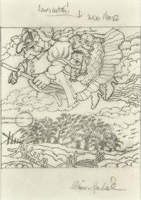Original Sketch for Hansel and Gretel Poster, ca. 1997