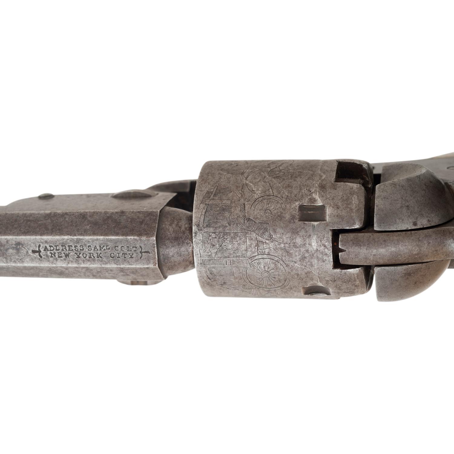 Colt Model 1849 Pocket with Bone Grips