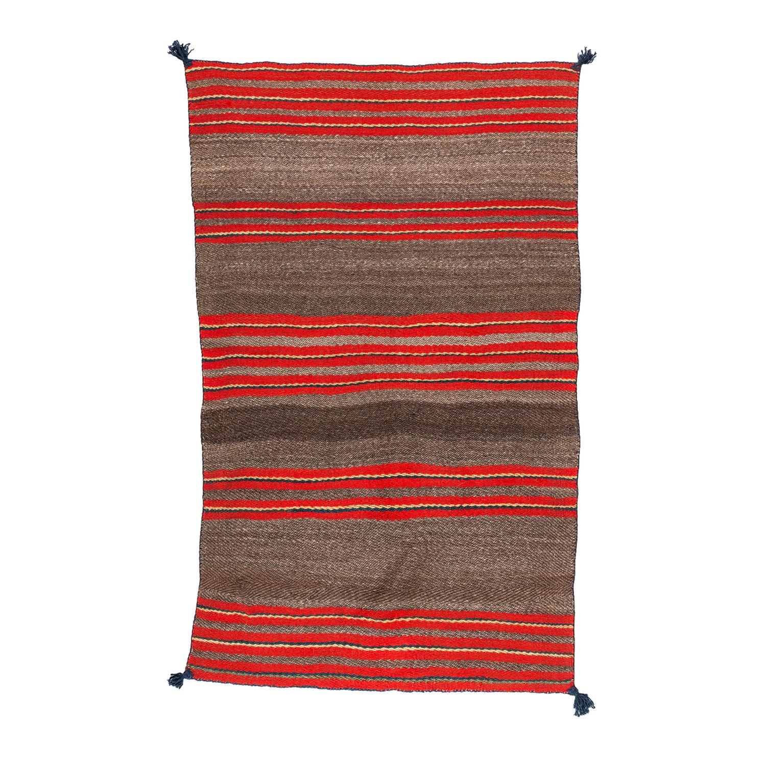 Navajo Diagonal Twill Saddle Blanket / Rug
