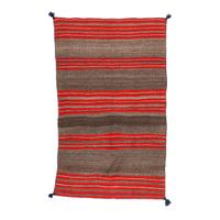 Navajo Diagonal Twill Saddle Blanket / Rug