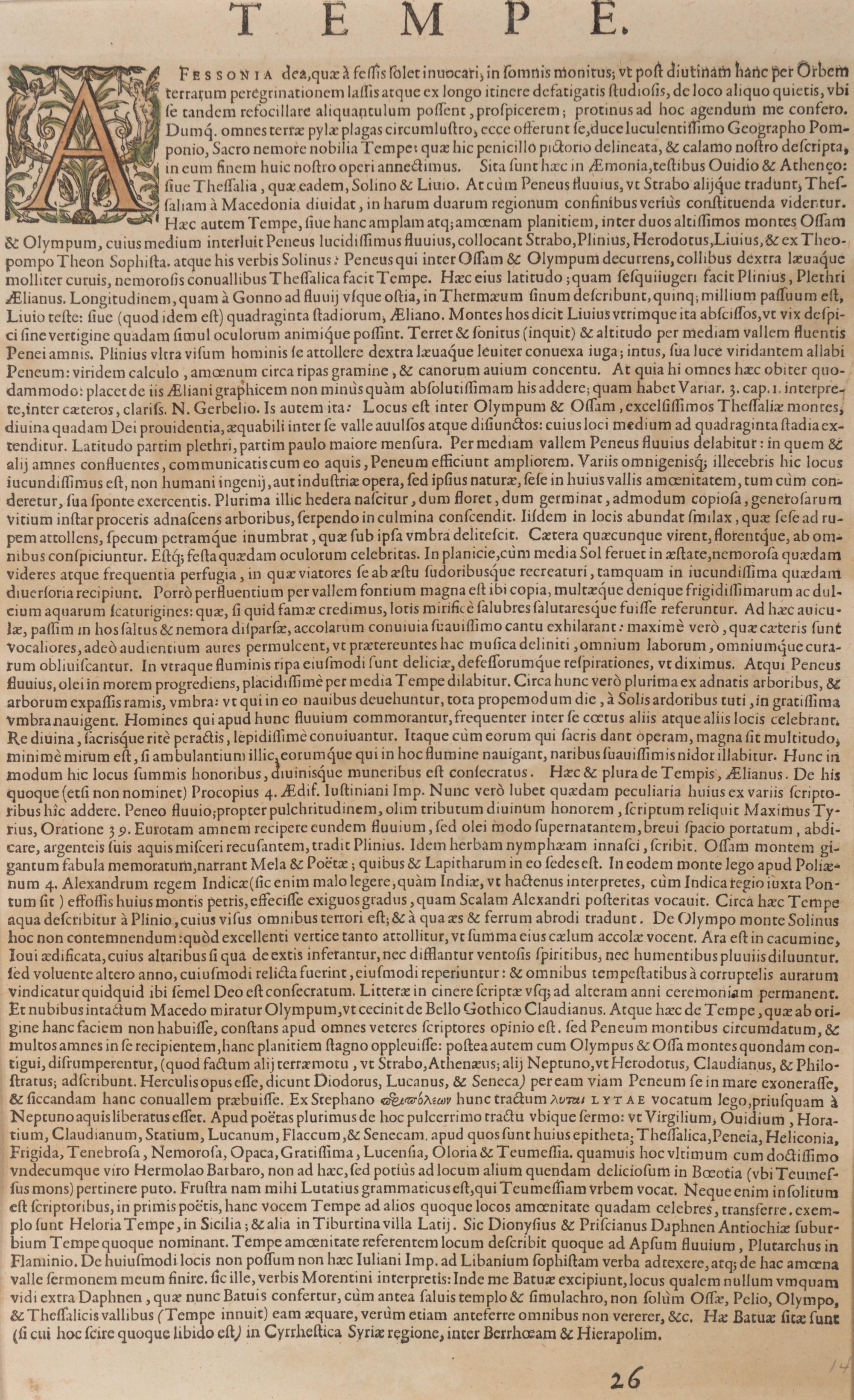 [MAPS]. ORTELIUS, Abraham (1527-1598). A group of 3 engraved maps with hand-coloring, comprising: