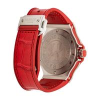 HUBLOT, 'BIG BANG TUTTI FRUTTI' WATCH WITH SPINEL BEZEL AND MOTHER-OF-PEARL DIAL