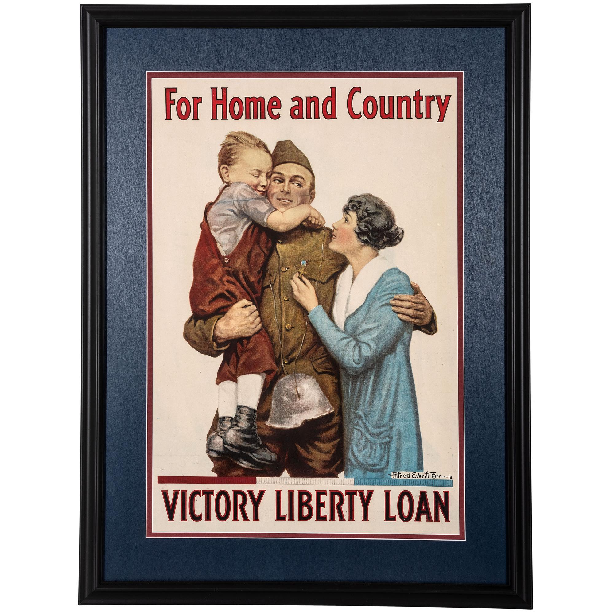 [WORLD WAR I]. A group of 3 World War I-era posters, comprising:
