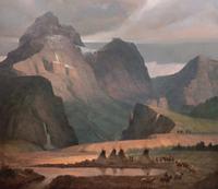 Indian Camp in Mountain Valley, 1985