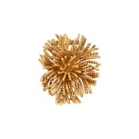 TIFFANY & CO., YELLOW GOLD 'SEA URCHIN' PENDANT/BROOCH