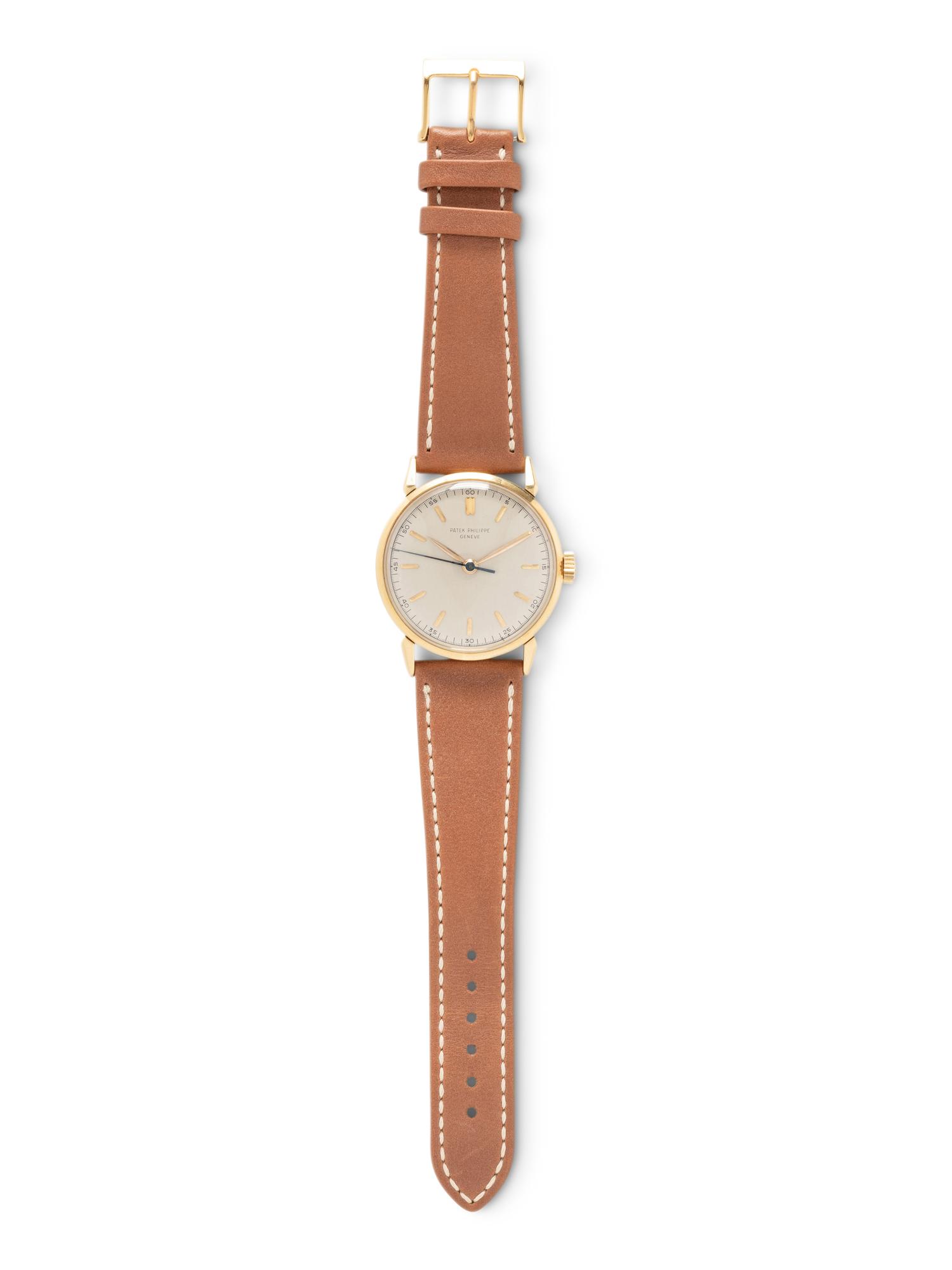 PATEK PHILIPPE, REF. 1578 18K YELLOW GOLD 'CALATRAVA' WATCH