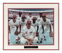 A Multi Signed Cincinnati Reds Big Red Machine Starting Lineup Autograph Photo (Beckett Authentication Services Letter),