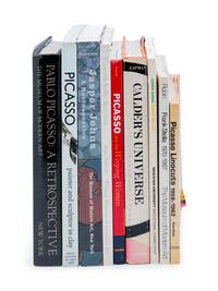 A Group of Nine Art Books on Contemporary Artists