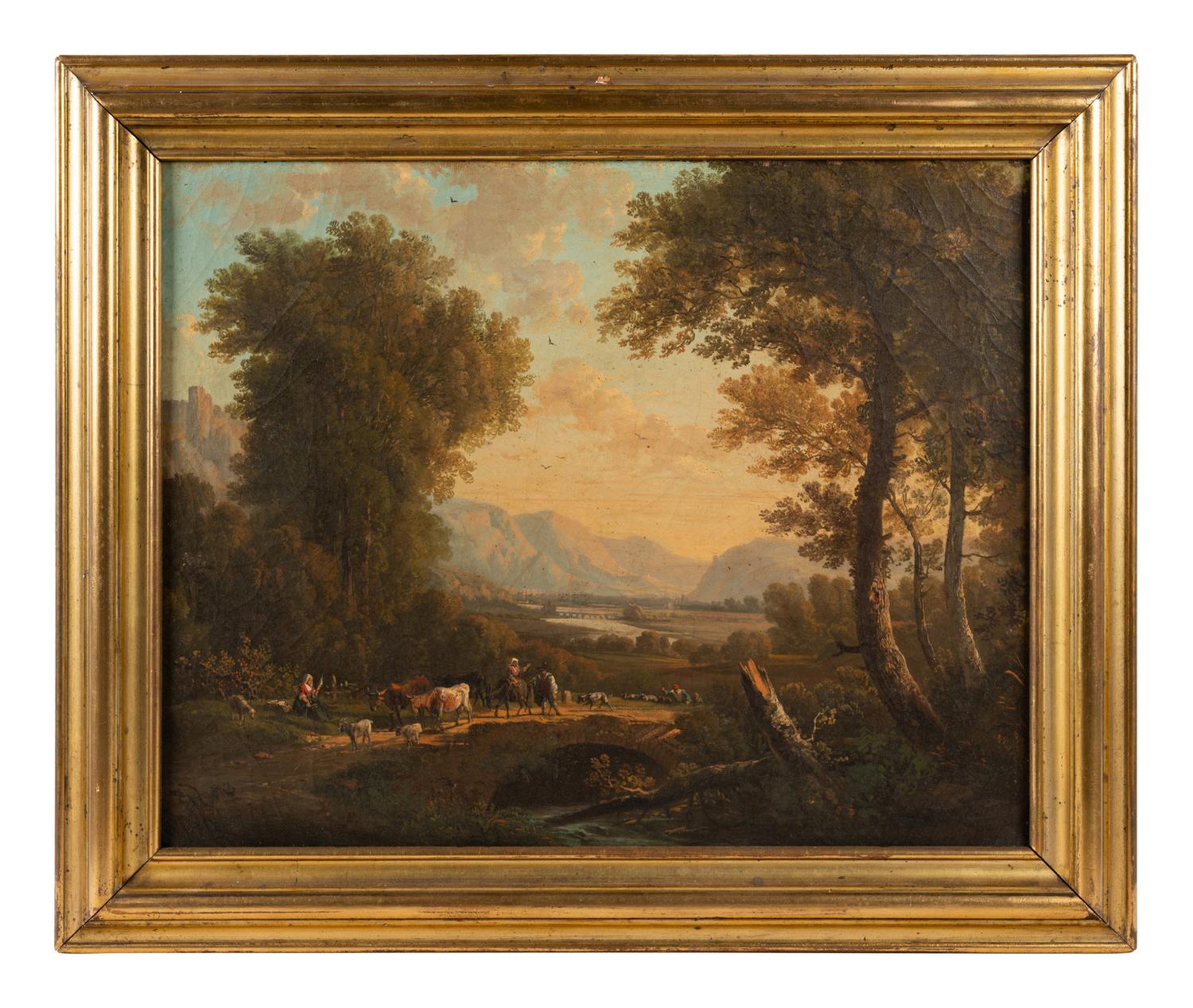Five Landscape and Seascape Paintings