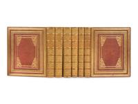 [BIBLE, in English] -- [THE MACKLIN BIBLE]. The Old [and New] Testament, embellished with Engravings, from Pictures and Designs by the Most Eminent English Artists . London: Thomas Bensley for Thomas Macklin, 1800.