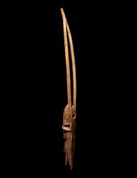 A Bamana Wood Antelope (Chiwara)