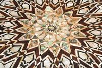 A Pair of Moorish Style Marquetry Octagonal Tables