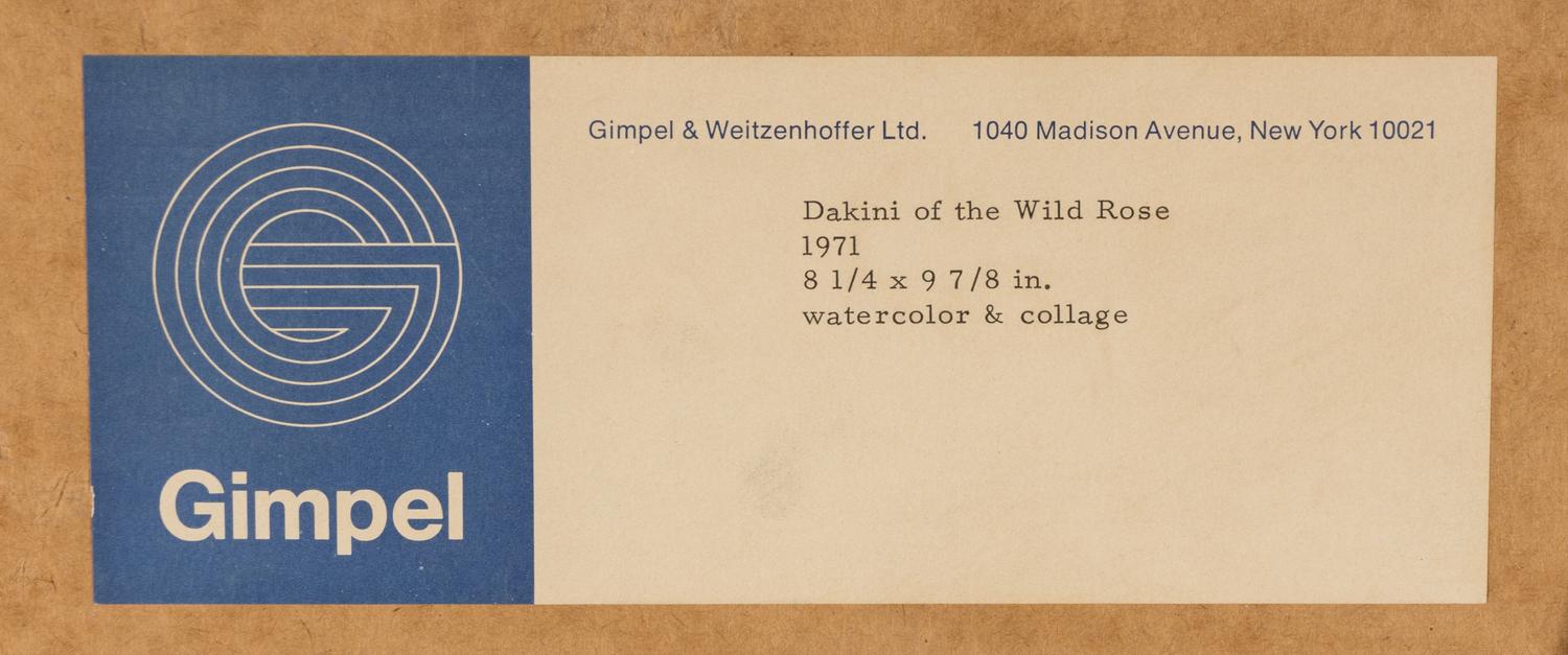 Dakini of the Wild Rose, 1971
