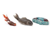 Three Chinese Figures of Fish