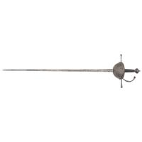 Spanish Etched Steel Cup Hilt Rapier with Klingenthal Blade
