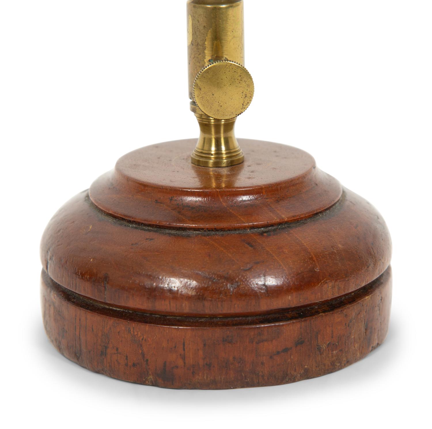 A French Brass Stopwatch on Stand