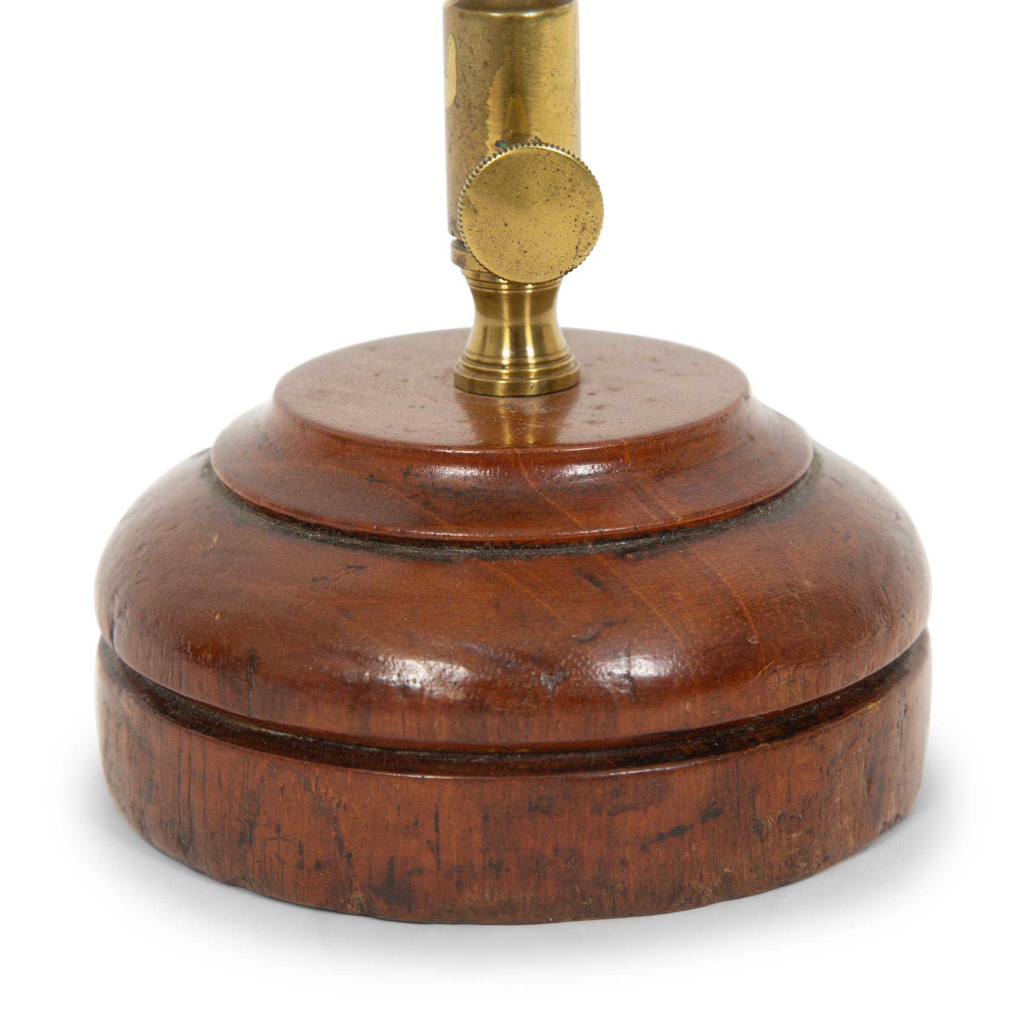 A French Brass Stopwatch on Stand