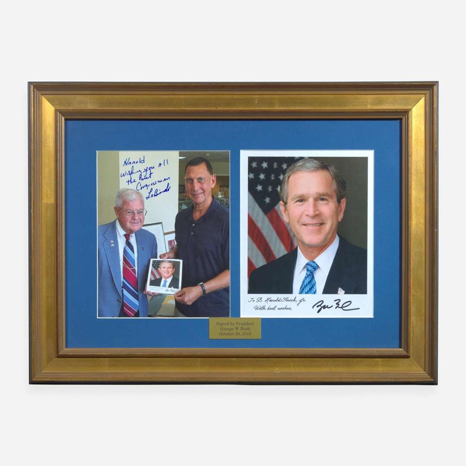 [Presidential] Roosevelt, Franklin D., and Harry Truman, and Dwight Eisenhower, et al. Group of 6 Items, signed