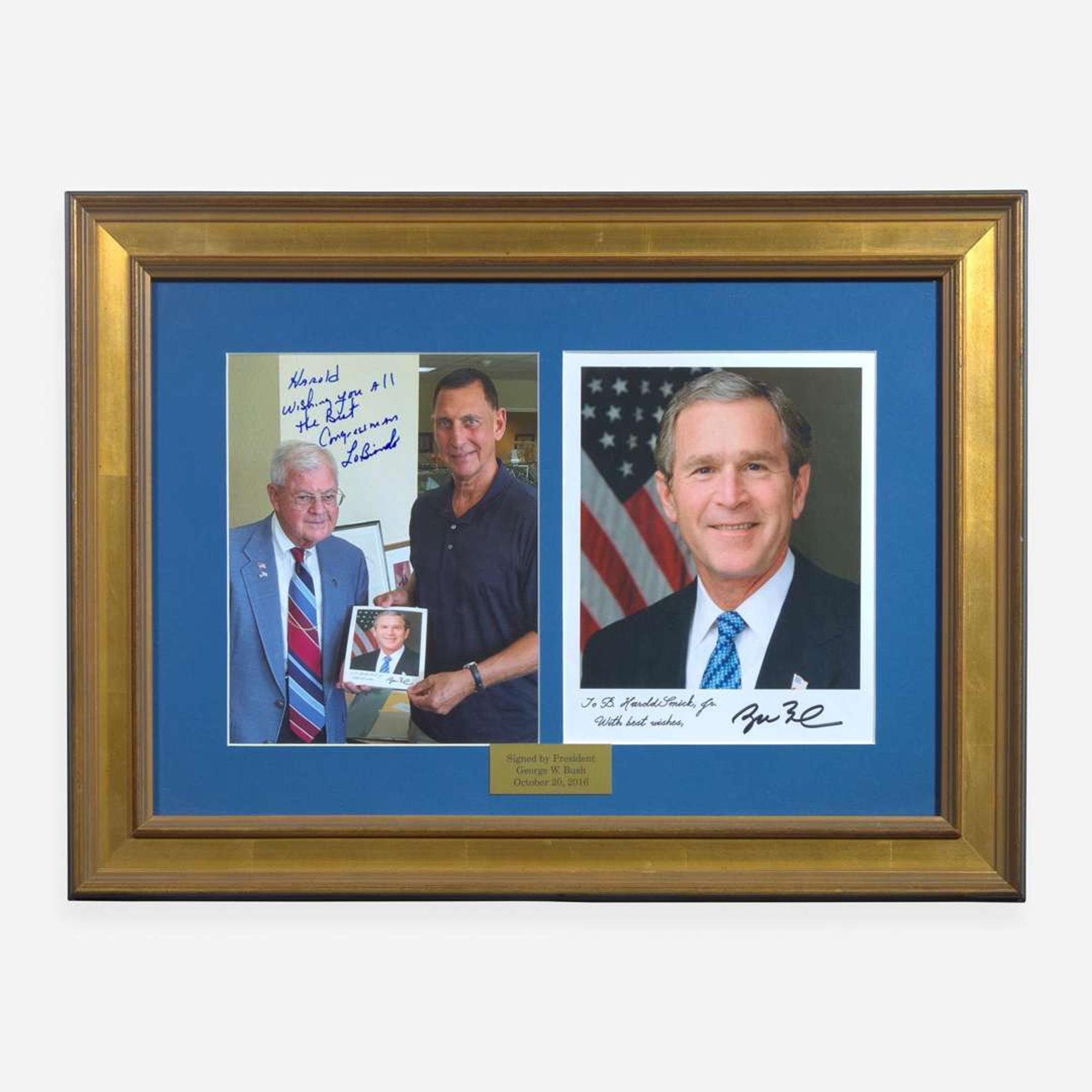 [Presidential] Roosevelt, Franklin D., and Harry Truman, and Dwight Eisenhower, et al. Group of 6 Items, signed