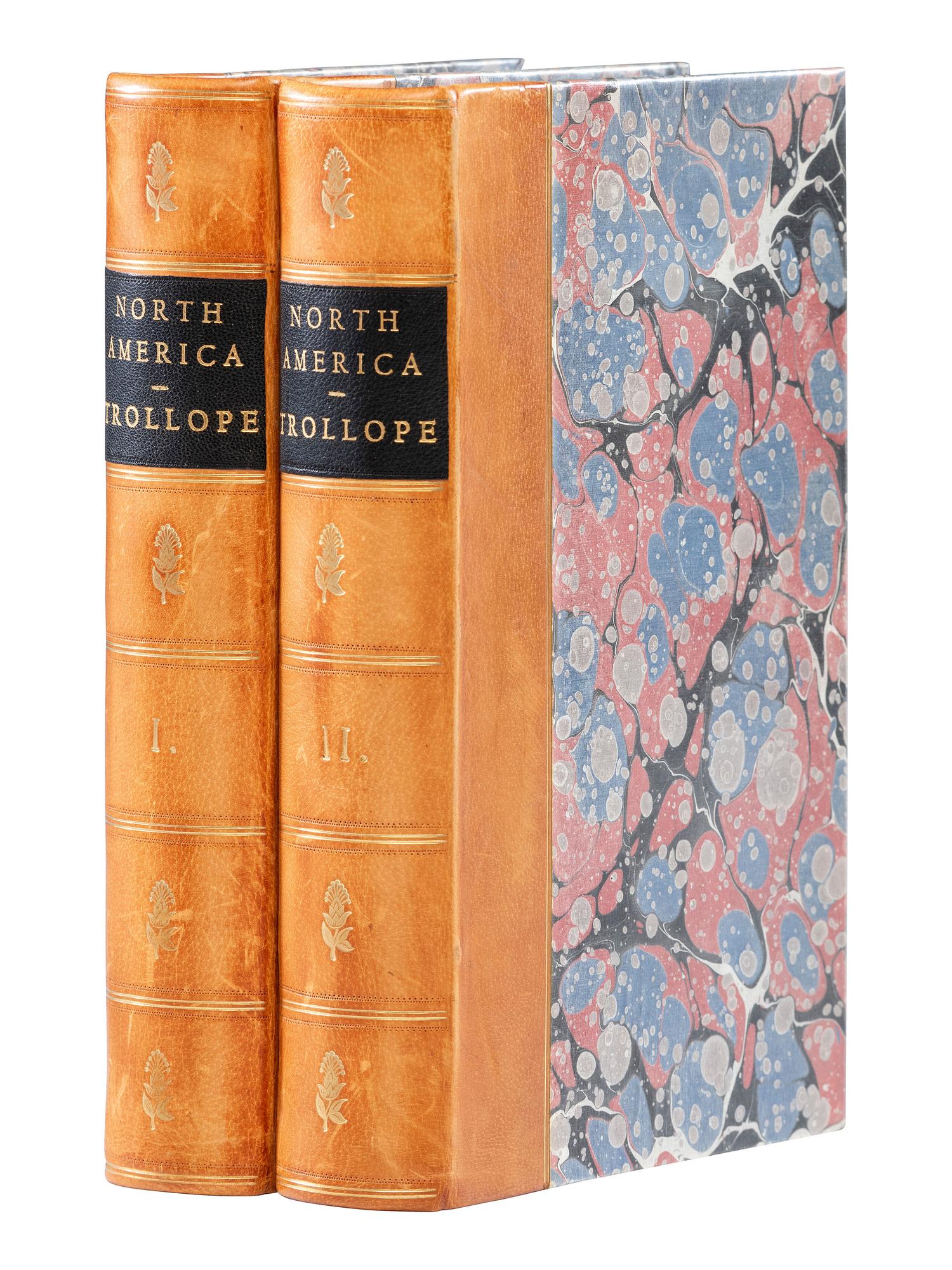 America in Literature & the Arts TROLLOPE, Anthony (1815-1892). North America. London: Chapman and Hall, 1862.