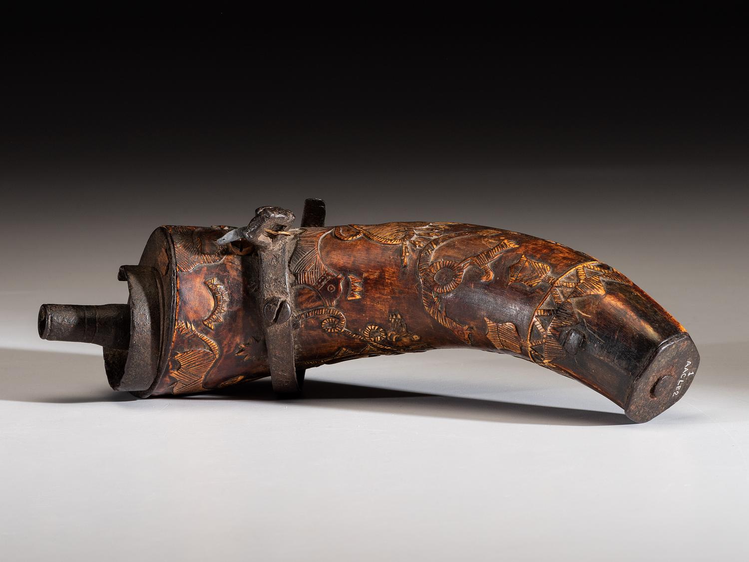 Early Spanish Powder Horn