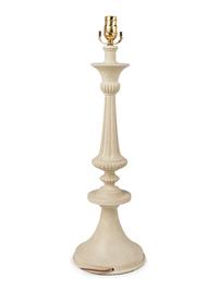 A Contemporary White Painted Table Lamp