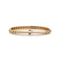YELLOW GOLD DIAMOND BRACELET