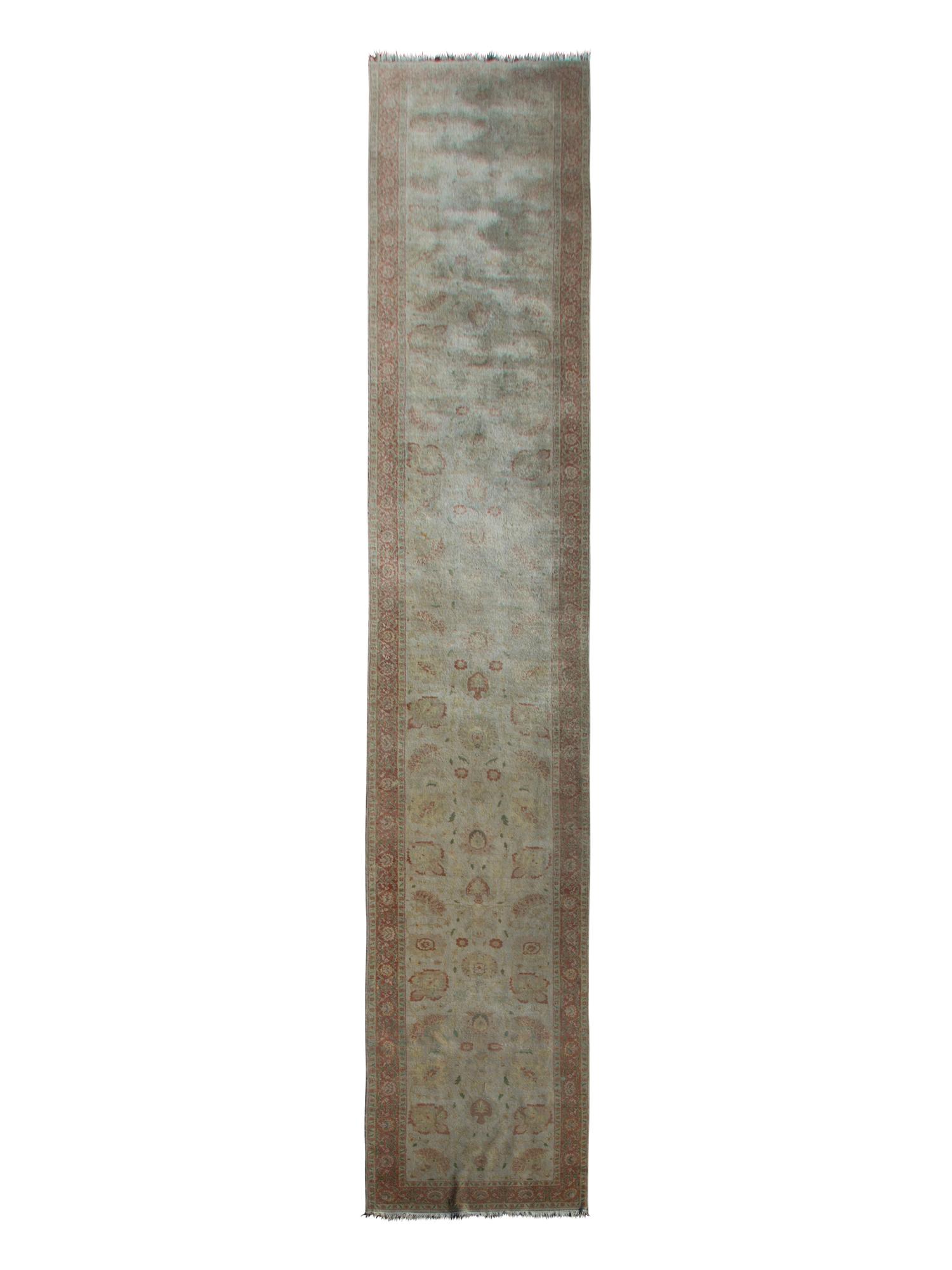 An Oushak Wool Runner