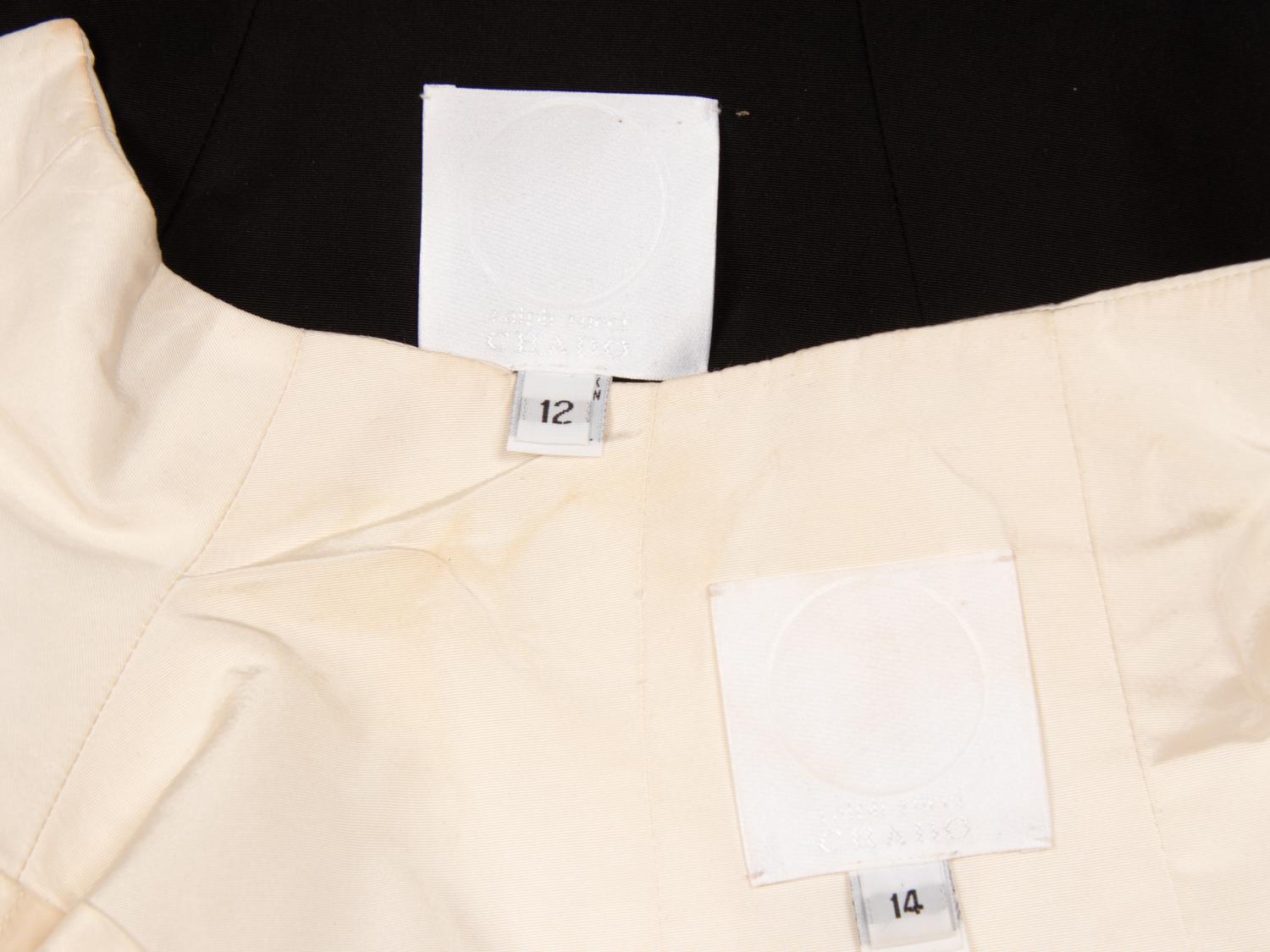 Ralph Rucci, Two Silk Coats