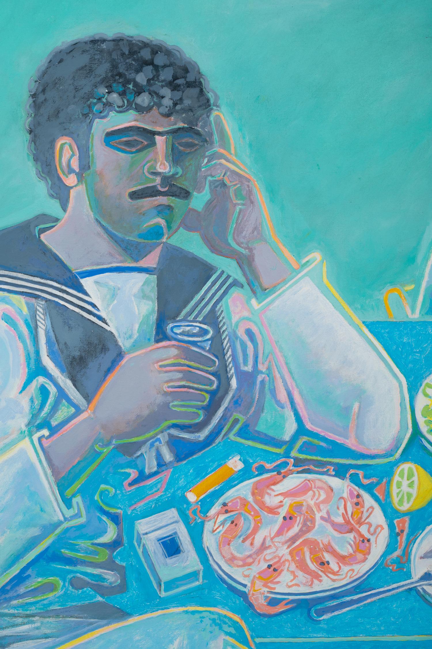 Still Life with Three Sailors, 1982-1987