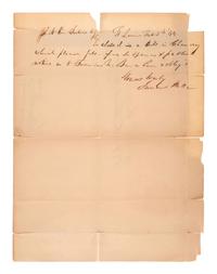 [MISSOURI] -- [MISSOURI TERRITORY]. Ephemera related to early Missouri settlement and history, including a grand jury indictment for cheating with a "gambling device" adapted for playing cards.