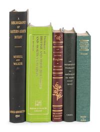 [BIBLIOGRAPHY] -- [BOTANY]. A group of 17 works, including:
