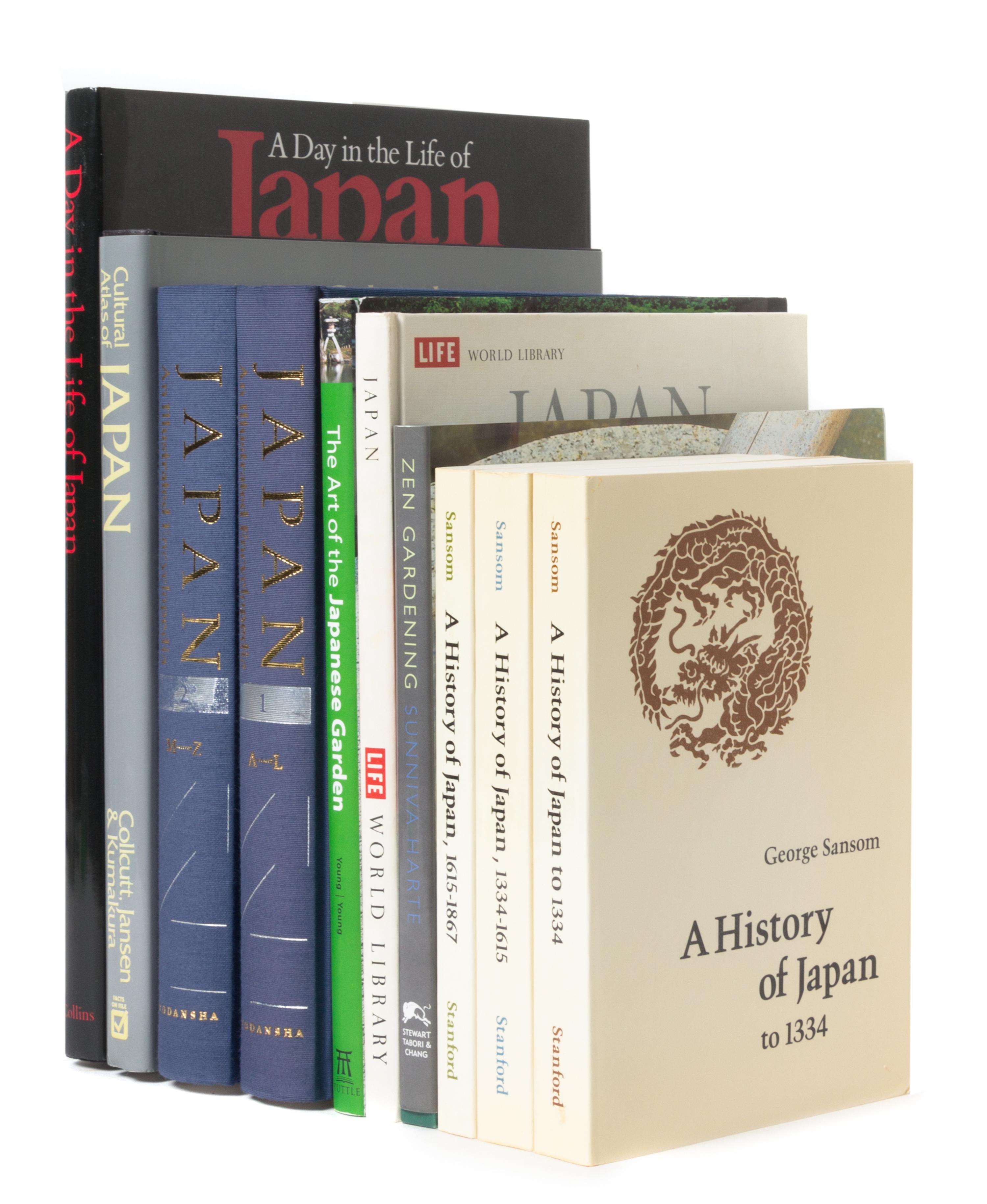 Eleven Reference Books Pertaining to Japanese History and Culture