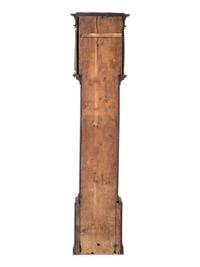 A George III Oak and Walnut Tall Case Clock