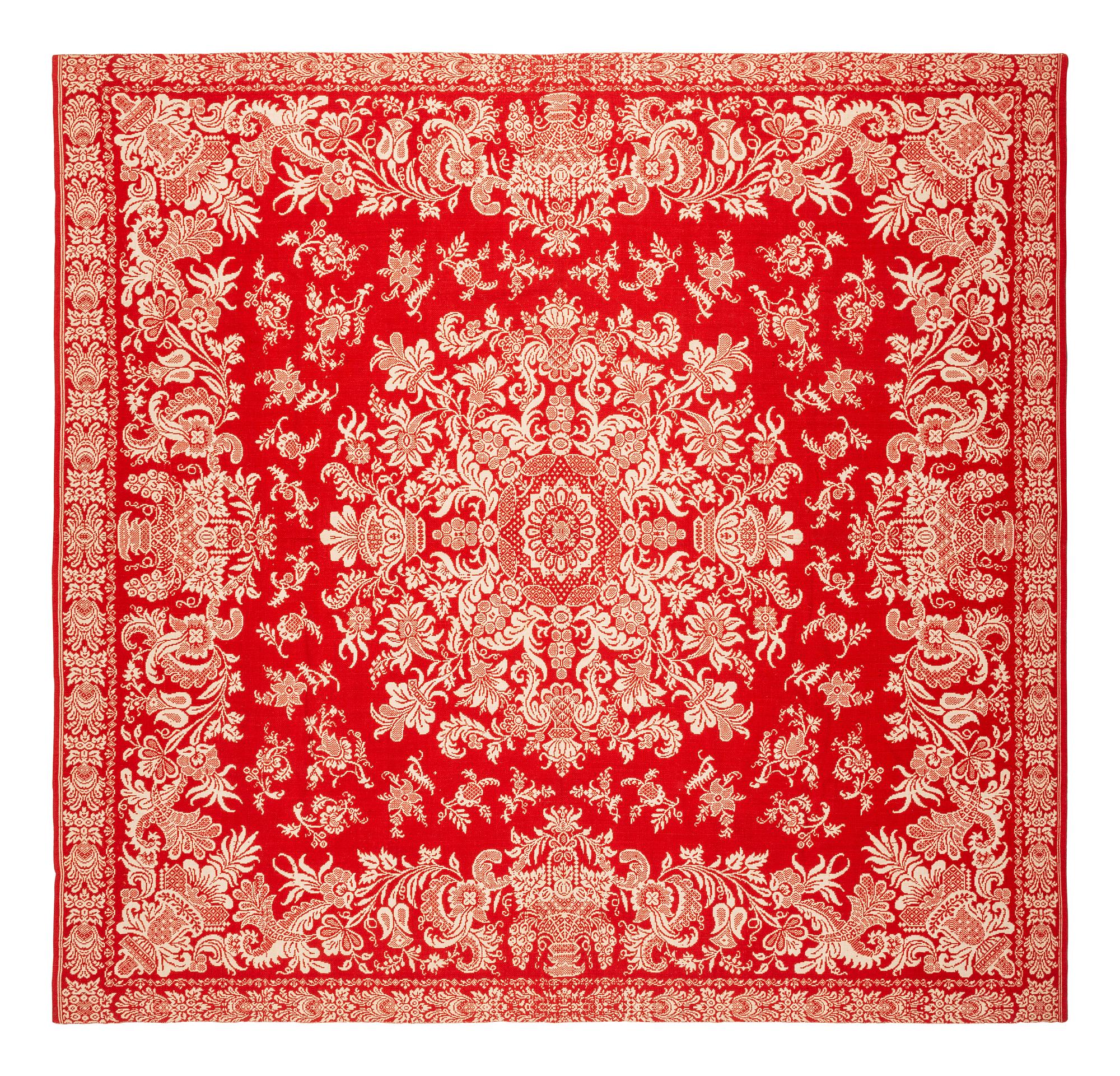 Three Woven Coverlets