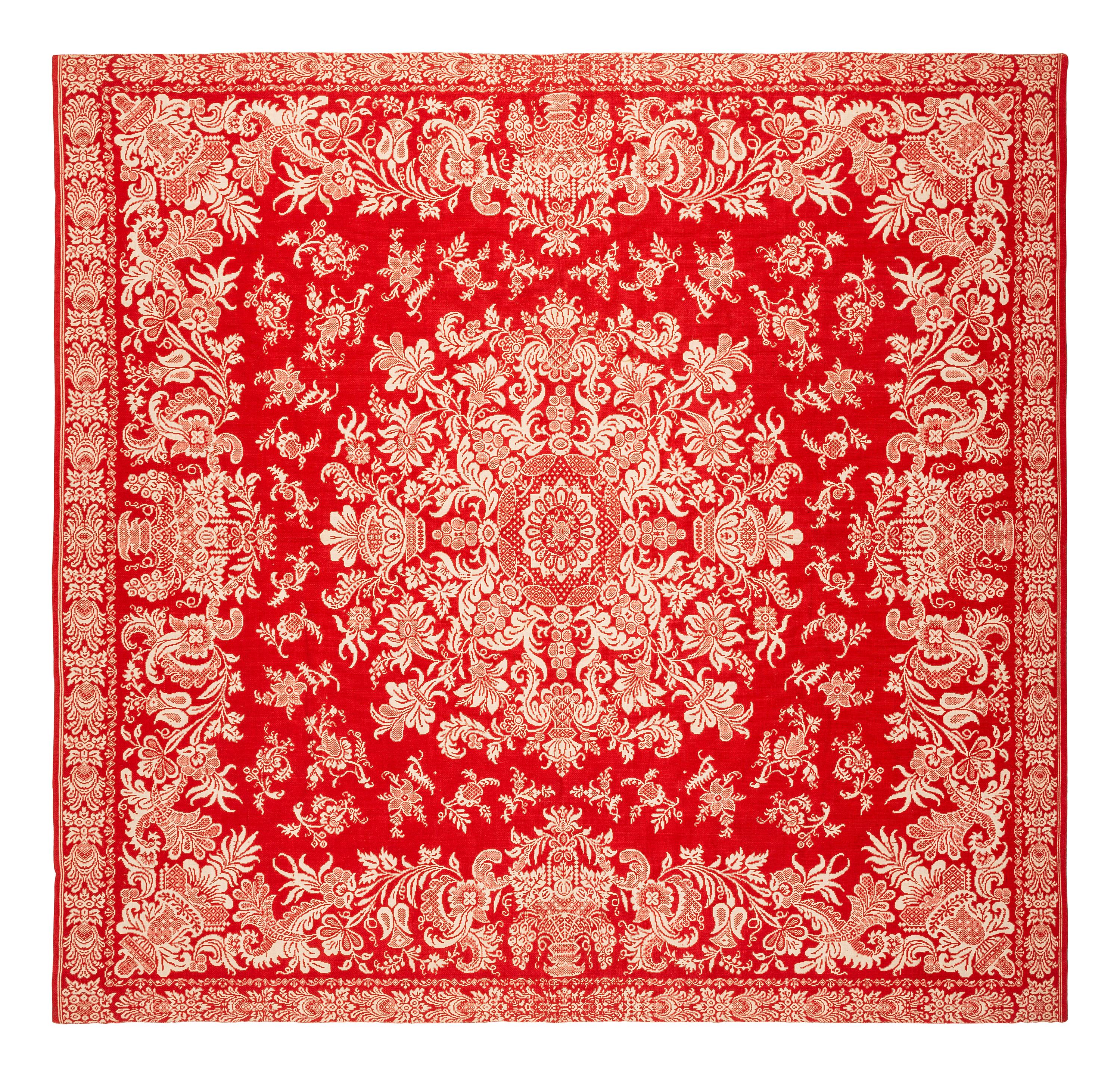Three Woven Coverlets