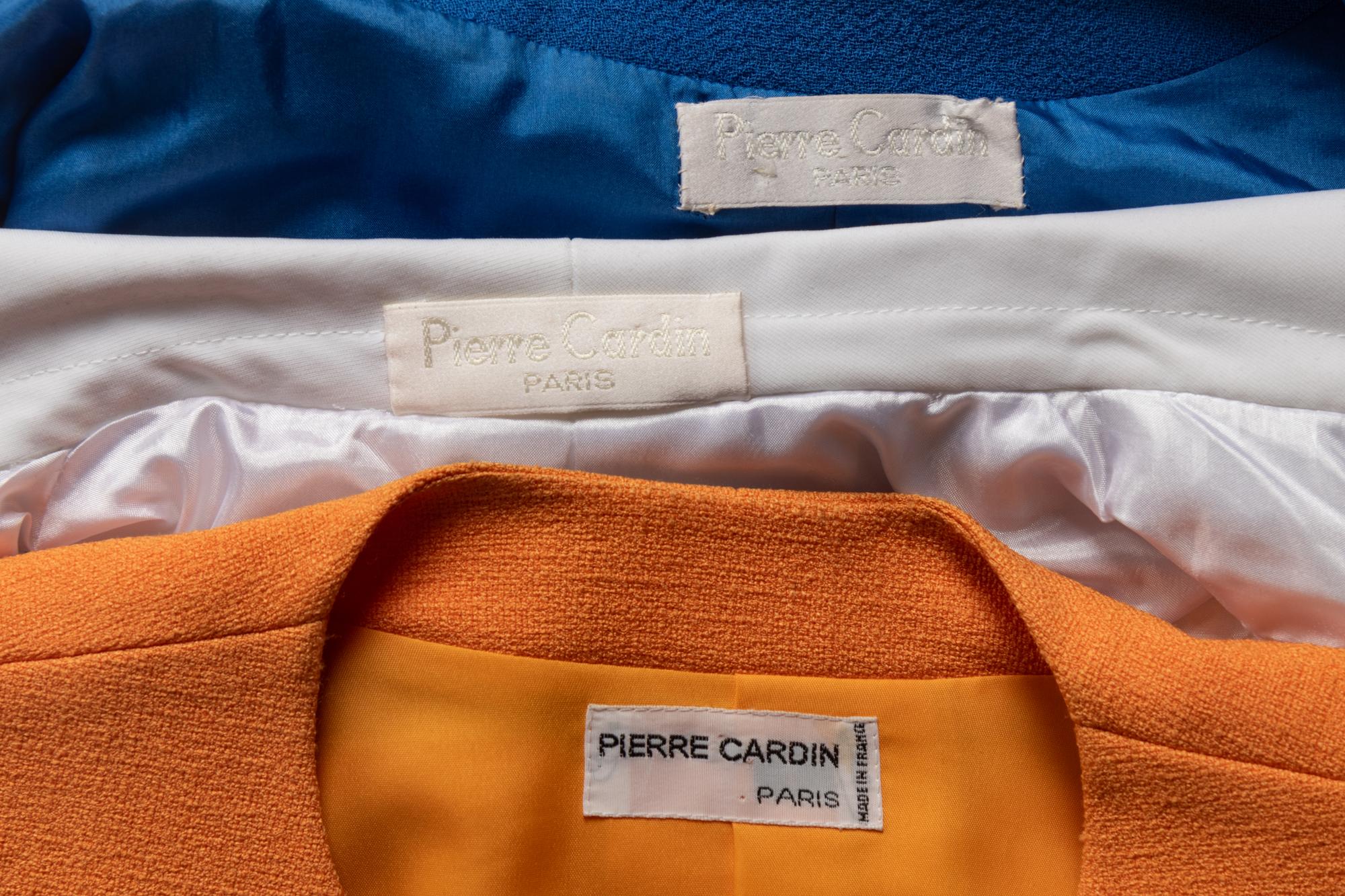 Three Pierre Cardin Jackets, Mostly Haute Couture