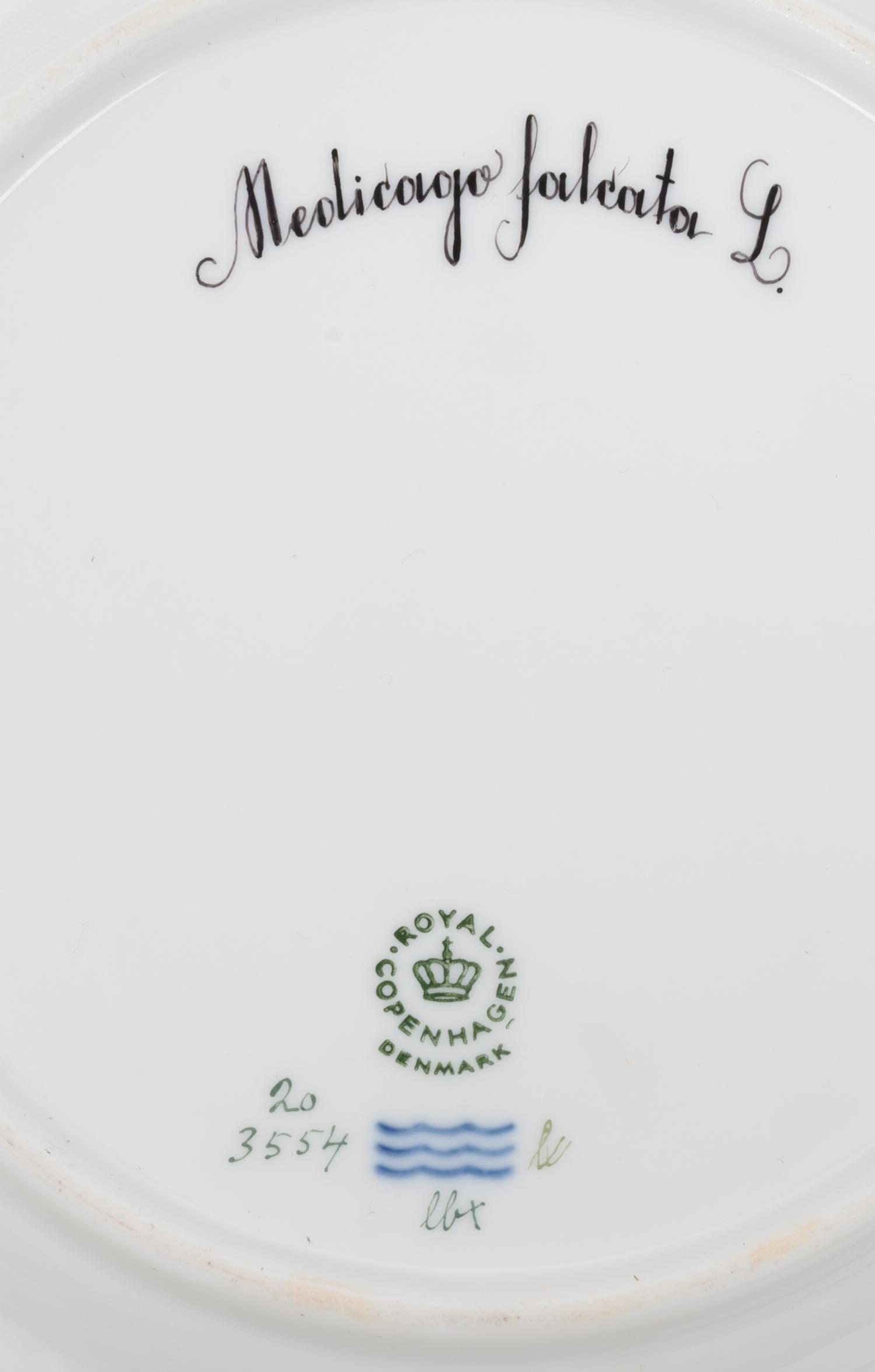 Eleven Royal Copenhagen Flora Danica Salad Plates