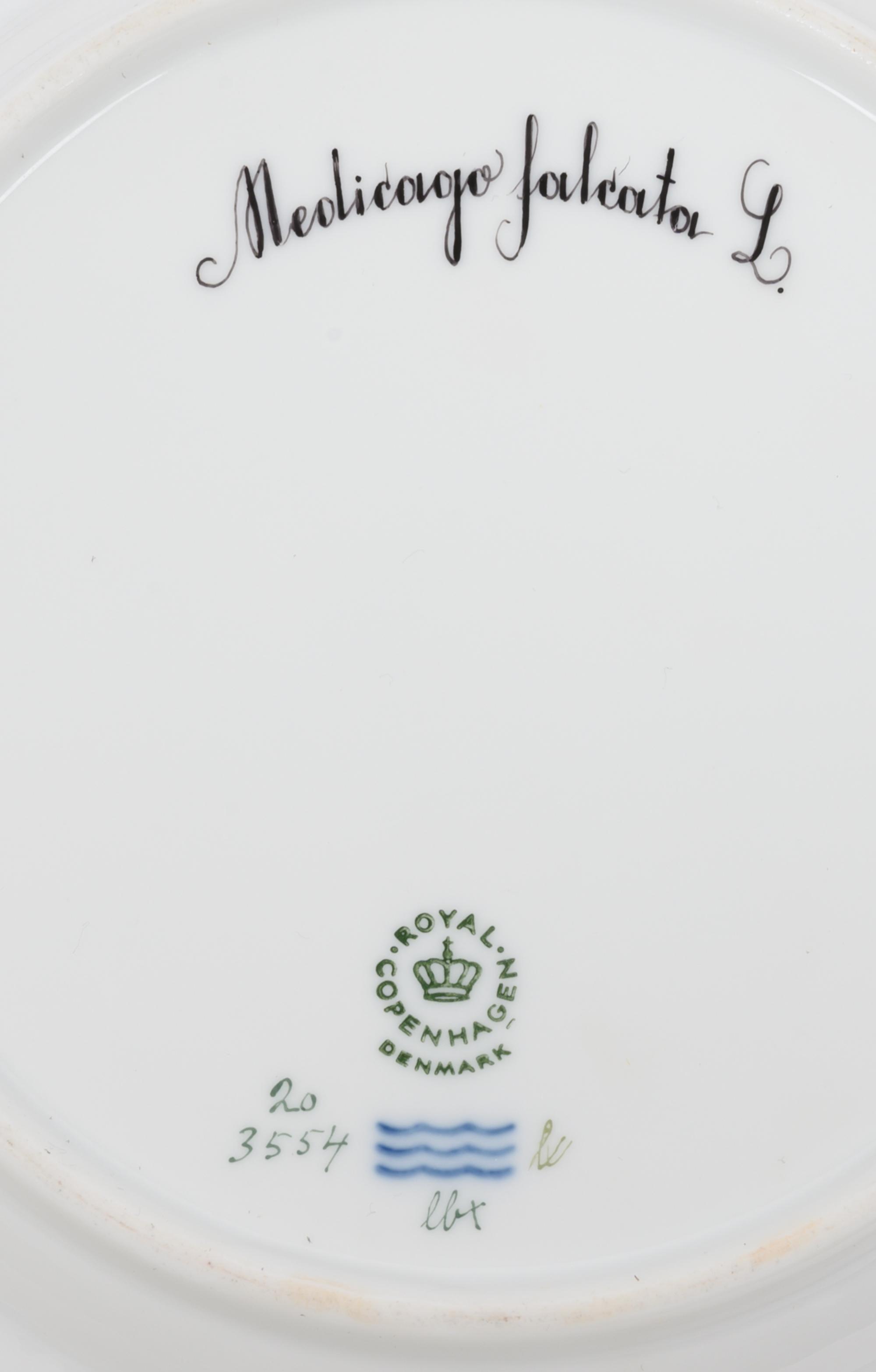 Eleven Royal Copenhagen Flora Danica Salad Plates