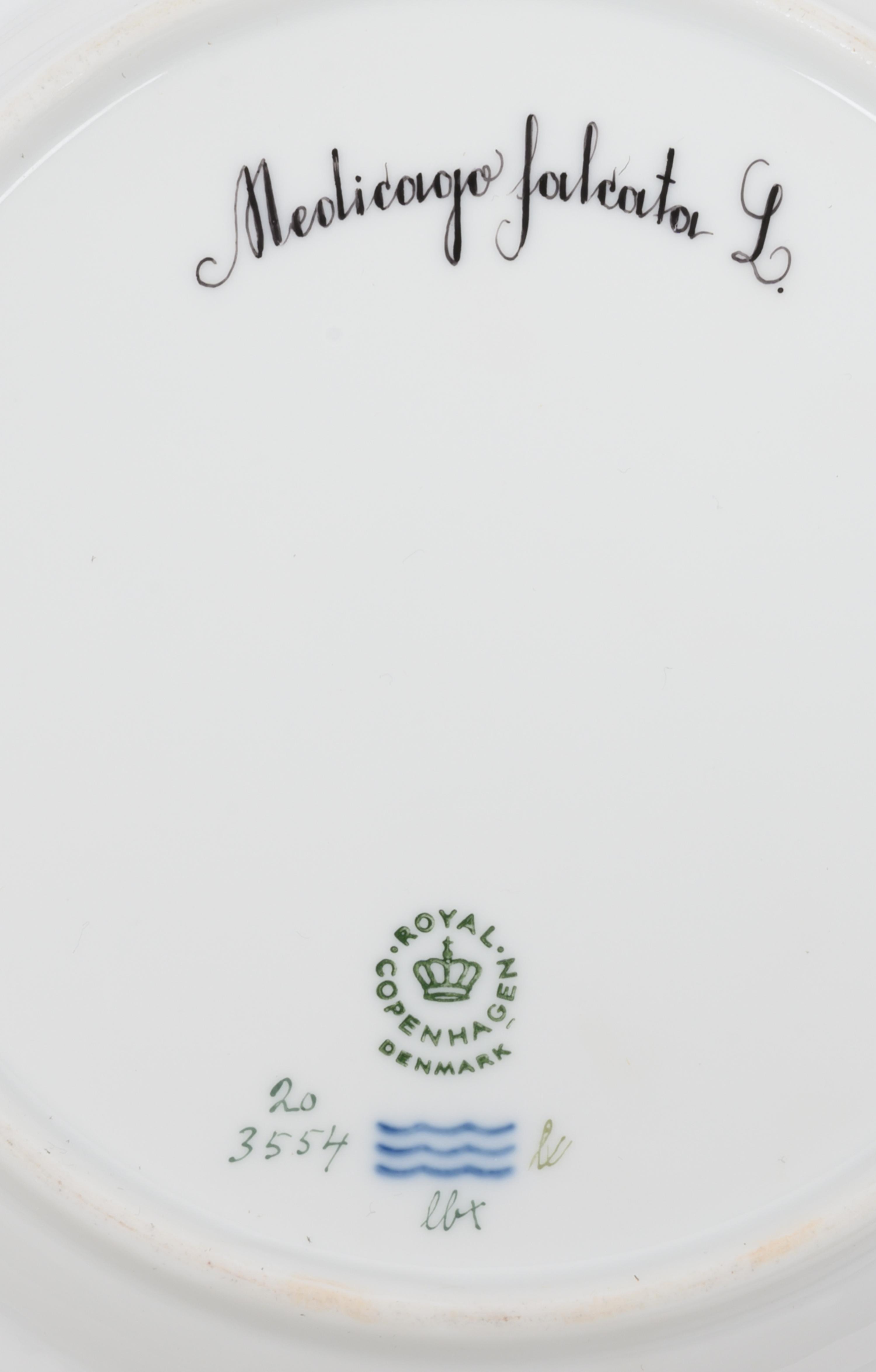 Eleven Royal Copenhagen Flora Danica Salad Plates