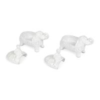 An Assembled White Glazed Earthenware Table Service
