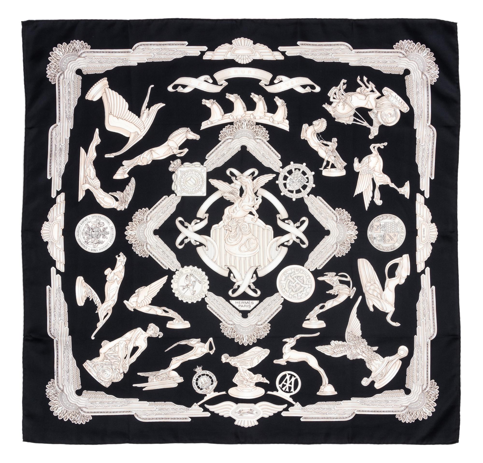 An Hermes 90cm Silk Scarf, 36"x36".