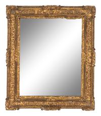 A Continental Giltwood Mirror